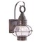 Vaxcel Chatham 1 Light Bronze Coastal Outdoor Wall Lantern Clear Glass OW21881BBZ - alternate 1